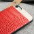 CROCO2 Genuine Leather iPhone 8 / 7 Skal - Röd 7