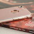 Olixar FlexiLeather iPhone 8 / 7 Skal - Rosé Guld 4