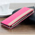 SLG D5 iPhone 7 Calfskin Leather Wallet Case - Rose 9