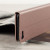 Funda iPhone 8 Olixar Estilo Cuero Tipo Cartera - Oro Rosa 7