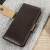 Olixar iPhone 7 Ledertasche Wallet Case in Braun 7