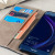Olixar Huawei Honor 8 Wallet Tasche in Schwarz / Tan 3