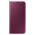 Official Samsung S7 Edge Flip Wallet Cover - Ruby Wine 2