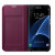 Original Samsung Galaxy S7 Edge Tasche Flip Wallet Cover in Ruby Wein 4