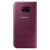 Official Samsung S7 Edge S View Cover - Ruby Wine 3