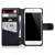 Genuine Leather iPhone 7 Plus Wallet Case - Black 2