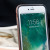 Funda iPhone 7 Plus Olixar X-Duo - Fibra Carbono Oro Rosa 2