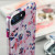 Speck Presidio Inked iPhone 7 Plus Tough Hülle Magenta / Pink Flower 6