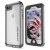 Ghostek Atomic 3.0 iPhone 7 Vanntett Etui - Sølv 2