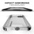 Funda Waterproof iPhone 7 Ghostek Atomic 3.0 - Plateada 7