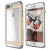 Ghostek Cloak iPhone 7 Plus Aluminium Tough Deksel - Klar / Gull 2