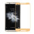 Olixar ZTE Axon 7 Tempered Glass Screen Protector - Gold 2