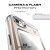Ghostek Cloak 2 Series iPhone 7 Aluminium Tough Deksel - Klar / Gull 5