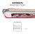 Coque iPhone 7 Ghostek Cloak 2 Aluminium Tough – Transparente / Or 7