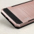 Zizo Metallic Hybrid Card Slot iPhone 7 Plus Hülle in Rosa Gold 8
