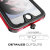 Ghostek Atomic 3.0 iPhone 7 Plus Vesitiiviskotelo - Punainen 5
