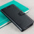 Olixar Leather-Style Motorola Moto Z Wallet Stand Case - Black 2