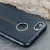 Premium Lederhülle iPhone 7 Case in Schwarz 3