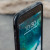 Premium Lederhülle iPhone 7 Case in Schwarz 8