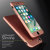 Olixar X-Trio Full Cover iPhone 7 Deksel- Rosé Gull 2