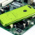 Cruzerlite Bugdroid Circuit Google Pixel XL Hülle in Grün 3