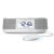 iLuv Timeshaker Micro Bluetooth LED Alarm Clock Speaker - White 2
