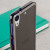 Coque HTC Desire 628 FlexiShield en gel – Noire fumée 3