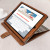 Funda iPad Pro 9.7 Tuff-Luv Alston Craig cuero Vintage - Marrón 7
