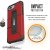 UAG Metropolis Rugged iPhone 8 Plus / 7 Plus Wallet Case - Magma Red 6