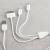 Cable de carga Olixar 3-en-1  (Apple 30-pines, Lightning, Micro USB) - 1m 6