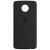 Cache Batterie Officiel Motorola Moto Z Simili Cuir - Noir 2