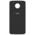 Official Motorola Moto Z Shell Wood Style Back Cover - Charcoal Ash 5