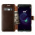 VRS Design Dandy Leather-Style LG V20 Wallet Case - Koffie Bruin 2