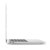 Coque MacBook Pro 13 sans Touch Bar Moshi iGlaze robuste – Transparent 3