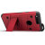 Funda Google Pixel XL Zizo Bolt Series con clip cinturón - Roja /Negra 7