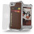 Ghostek Stash iPhone 7 Läder plånboksfodral + Skärmskydd - Brun 2