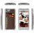 Ghostek Stash iPhone 7 Läder plånboksfodral + Skärmskydd - Brun 3