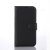LG K4 Leather Wallet Case - Black 4