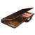 VRS Design Dandy Leather-Style LG G6 Wallet Case - Dark Brown 2