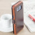 VRS Design Dandy Samsung Galaxy S8 Wallet Case Tasche - Braun 11