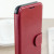 VRS Design Dandy Leren-stijl Samsung Galaxy S8 Wallet Case - Rood 2