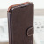 VRS Design Dandy Leather-Style Galaxy S8 Plus Wallet Case - Brown 5