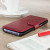 VRS Design Dandy Leather-Style Galaxy S8 Plus Wallet Case - Red 6