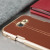 VRS Design Simpli Mod Leather-Style Samsung Galaxy A5 2017 Case- Brown 2