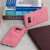 Coque Officielle Samsung Galaxy S8 Alcantara Cover - Rose 2