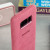 Official Samsung Galaxy S8 Plus Alcantara Cover Case - Pink 3