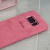 Official Samsung Galaxy S8 Plus Alcantara Cover Case - Pink 5
