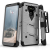Zizo Bolt Series LG G6 Tough Case & Belt Clip - Silver 8
