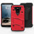 Zizo Bolt Series LG G6 Tough Case & Belt Clip - Red 5
