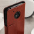 Housse Moto G5 Olixar Portefeuille effet cuir avec support – Marron 6